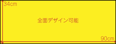 デザイン配置範囲