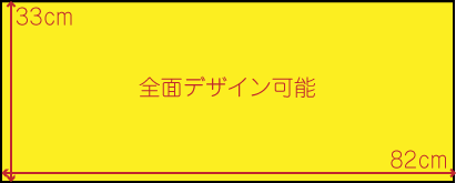 デザイン配置範囲